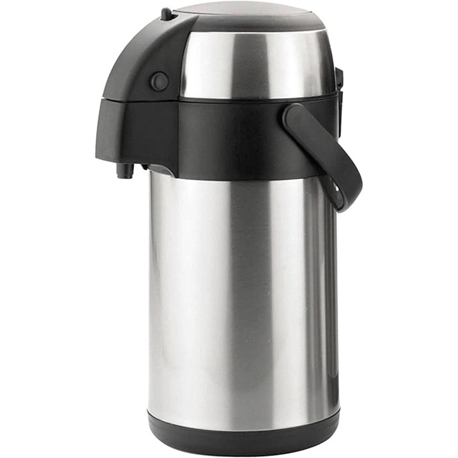 Termos VonShef 1507176, Capacitate 3 Litri, Pereti dublii izolati cu Vacuum, Inox